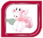 Balloons pig
