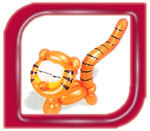 Balloons cat