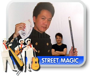 street magic magician quinn cher